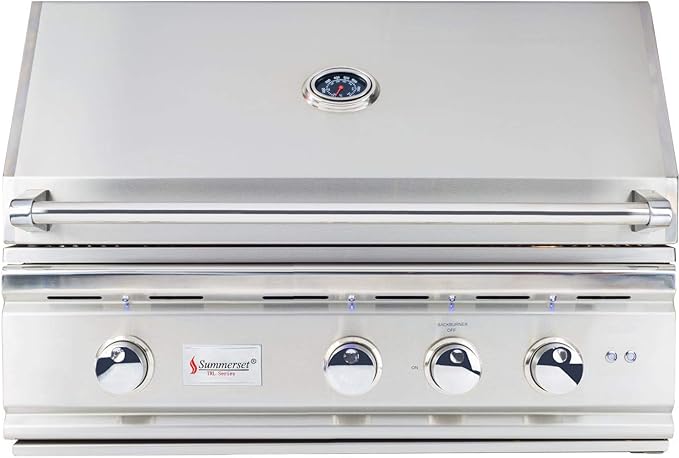 Summerset Trl 32-inch 3-burner Built-in Propane Gas Grill With Rotisserie - Trl32-lp