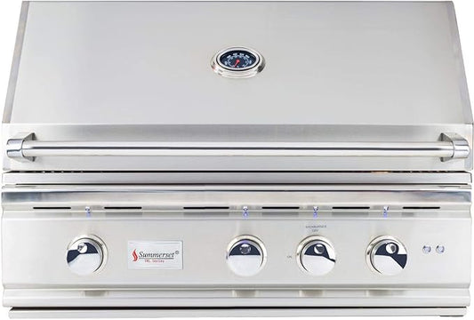 Summerset Trl 32-inch 3-burner Built-in Propane Gas Grill With Rotisserie - Trl32-lp
