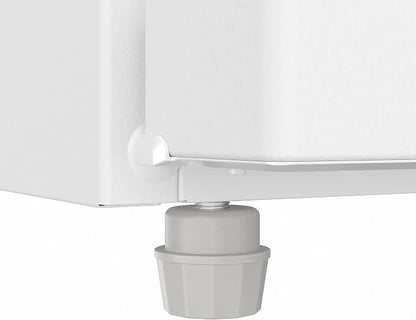 KoolMore 28 Inch 14 Cu Ft Top Freezer Refrigerator, White, Freestanding Full Size Fridge Freezer for Home Kitchen or Garage
