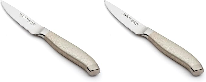 Oneida 3.5IN STAINLESS STEEL PARING KNIFE (12), Metallic (Pack of 2)