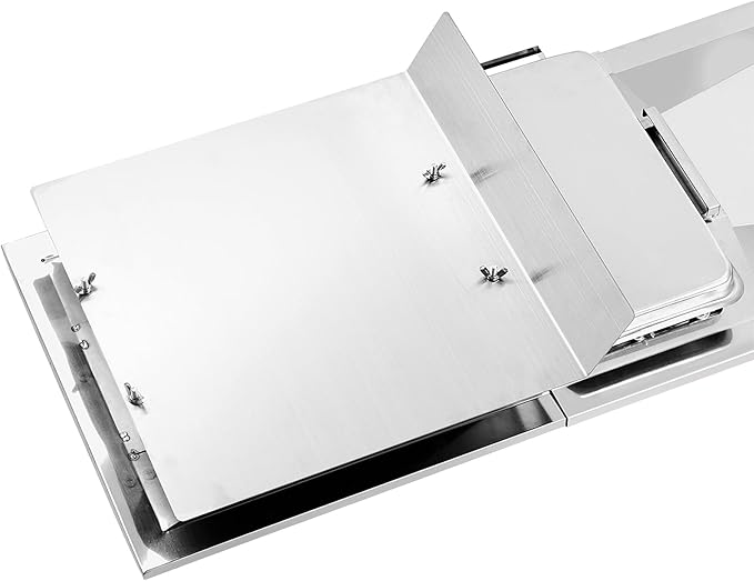 463230515 Grease Tray Replacement Parts for Charbroil Grill Parts 463240115 463230514 463230710 Adjustable Drip Tray 5 / 6 Burner Catch Pan G416-0015-W1 G651-1200-W1A Grill Parts with Pan Tank Shield