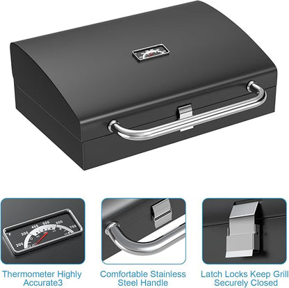 KEESHA 24 x 16 Deluxe Outdoor BBQ Grill Box, Fit All Camp Chef 16" Cooking Systems, Perfect for 2 Burner Accessories, Compatible With Original Part Number BB90L, for TB90LW