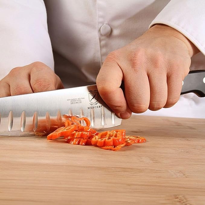 Mercer Culinary M23670 Renaissance, 8-Inch Granton Edge Slicing Knife
