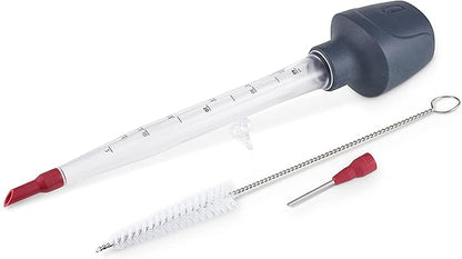 Zyliss 2-in-1 Baster & Infuser - Dishwasher-Safe, Stainless Steel Marinade Injector & Baster for Cooking - Medium