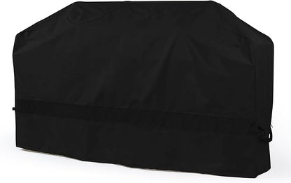 Covermates Classic Island Grill Cover - All-Weather Heavy Duty Outdoor BBQ Cover with Mesh Vents, Water-Resistant 12-Gauge Vinyl Protection for Large Island Grills, 86 Inch, Black