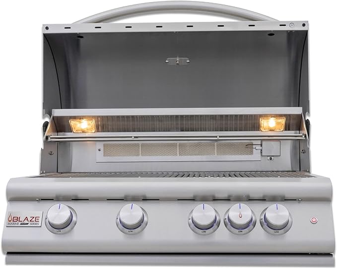 Blaze LTE+ Marine Grade 5-Piece 32-Inch Natural Gas Outdoor Kitchen Package