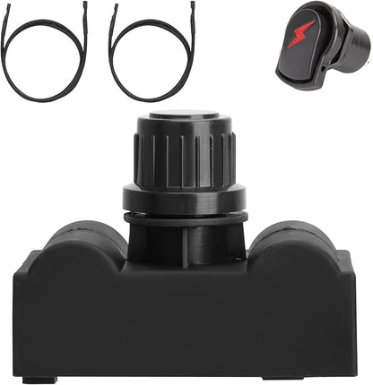 G515-0030-W2 Grill Igniter DHLG-5A for Charbroil Ignitor Replacement, 5 Outlet Electronic Ignition Module w/ Wires & 1 Push Button for Charbroil Grill Replacement Surefire Igniter, AA Battery Required