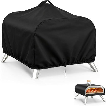 Outdoor Cover for WOOCIT 12" Multi-Fuel Pizza Oven | Waterproof Cover for WOOCIT Wood Fire & Propane Pizza Oven, Heavy Duty Protective Covers - 26 x 15 x 10 Inch