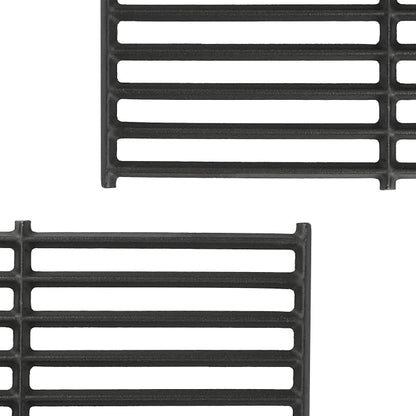 Cast Iron Grill Grates for Char-Griller 1733 Smokin' Champ | Charcoal Grill Horizontal Smoker Grates,Cooking Grate Replacement Parts for Chargriller 1624 2735 1722 Set of 3