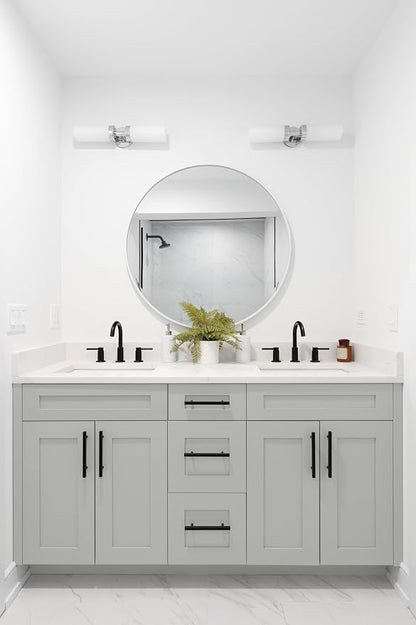Beyond Paint All-in-One Refinishing Paint, No Sanding, Matte Finish for Cabinets, Countertops, Furniture and Doors, 1 Pint, Soft Gray | All-in-One Bonder and Primer and Finisher, Water-Based, No Sanding and Priming