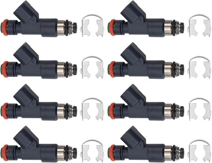 TRQ Fuel Injector Set | For 2007-2009 Chevrolet Avalanche 2006 Avalanche 1500 2008-2009 Express 1500 Silverado 1500 Suburban 1500 Tahoe GMC Savana