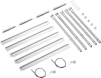 463448021 Heat Tents Performance 5 Burner Grill Replacement Parts for Charbroil Grill Parts 463229021 463229521 463449021 463459021 463450022 463458021 G432-8S01-W1 Electrode G327-2100-W1 G325-0002-W1