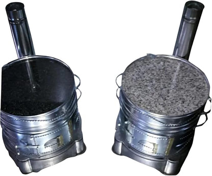 Marble Granite Outdoor Camp Stove with Oil Drainage