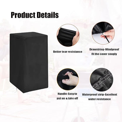 Smoker Cover, Heavy Duty Waterproof Outdoor Grill