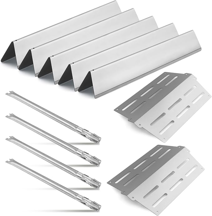 7620 7621 Flavorizer Bars for Weber Genesis 300 Series, E310, S310, E320, E330, S330, EP310, EP320, EP330 Grill with Front-Mounted Control (62752-4+7620+7622, 62752-4+7620+7622)