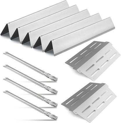 7620 7621 Flavorizer Bars for Weber Genesis 300 Series, E310, S310, E320, E330, S330, EP310, EP320, EP330 Grill with Front-Mounted Control (62752-4+7620+7622, 62752-4+7620+7622)