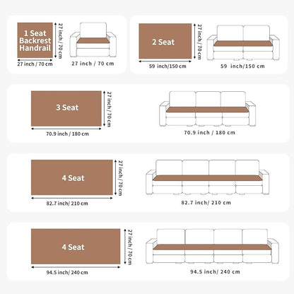 Velvet Couch Covers for Dogs, Dog Sectional Couch Covers, Pet Couchs Cover for 2-3 Seater, Couchs Protector for Dogs, Sectional Sofa Cover for Pet Washable(1PC,Dark Brown,27.6"×70.9")