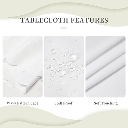 Baseball Rectangular Tablecloth, Ball Table Cloth Washable Tablecloths Decorative Table Cover for Kitchen, Dining, or Parties 54x72 Inches