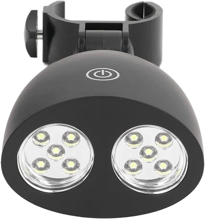 Barbecue Light, 3 Light Gears Adjustable CShaped Clamp Grill Light 10 LED Lights with Screwdriver for Night Walks