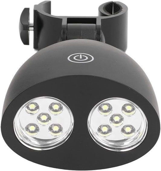 Barbecue Light, 3 Light Gears Adjustable CShaped Clamp Grill Light 10 LED Lights with Screwdriver for Night Walks