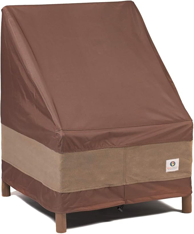 DUCKCOVERS Ultimate Waterproof 29 Inch Patio Chair Cover, Outdoor Chair Covers