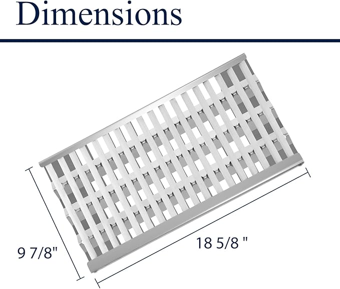 18 5/8" Stainless Steel Grill Heat Plates Shield Flame Tamer Ceramic Rod Complete DCS Grill Replacement Parts for 27DBQR, 27DBR, BGA48-BQARL, 36EBQAR, 48DBQ