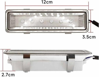 Range Hood Lights Aluminum-alloy 1.5W DC12V Ceiling Mounted LED Cold Light Lamp For Hoods Replacement Kitchen Accessories
