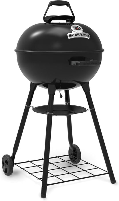 Broil King 401010 Kettle 22.5-IN Charcoal Grill in Black