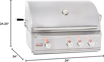 3 Burner Blaze Pro Grill NAT GAS