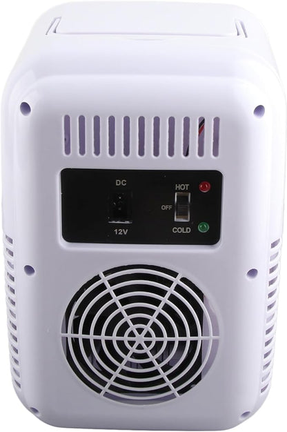 Portable Mini Fridge, 50W Monocrystalline Solar Panel DC18V Solar Powered Car Refrigerator, Fast Cooling Compact Freezer with Battery Box Connector Cable for Camping Outdoor