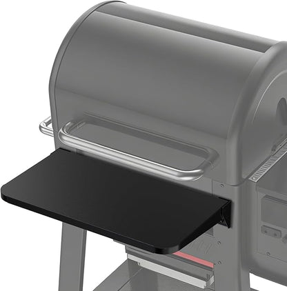 Stanbroil Folding Front Shelf for Weber Searwood 600 Pellet Grill, Grill Accessories to Add Work Space, Food Prep and Storage, 22.7" L X 12" W