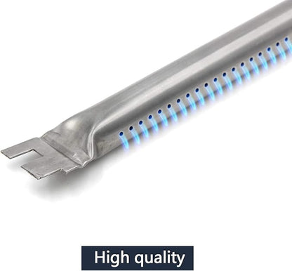 Hongso 17" Burner Tubes, 16 7/8" Heat Plates Replacement for Ducane 5 Burner 30400042, 30400043, 30557401, 30558501, 30557801, 30557501 Gas Grill Models