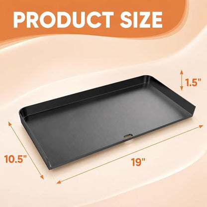 GX101 Flat Top Griddle Plate Replacement Parts for Ninja Sizzle Pro XL Indoor Grill Accessories, Nonstick Heavy-Duty Cooking Grills Plate for Ninja Sizzle XL GX101 Indoor Griddle Parts