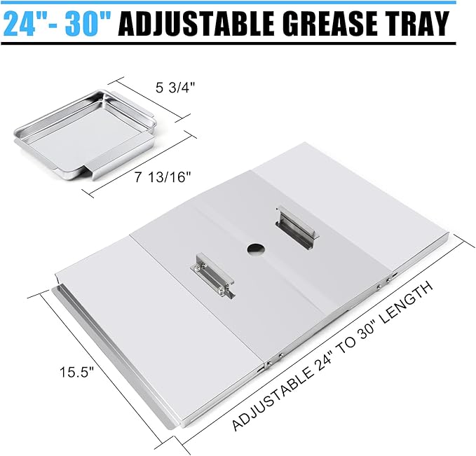 Replacement Parts for Dyna-Glo DGF510SBP DGF510SSP, Drip Pan Grease Tray & Grill Grates & Heat Tents for Dyna Glo DGF510SBP 5 Burner Grill