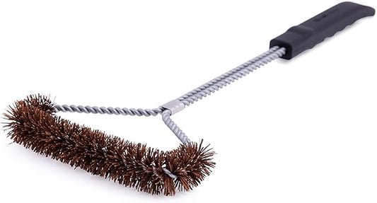 Broil King 65648 Grill Brush Tri-Head Twisted Palmyra