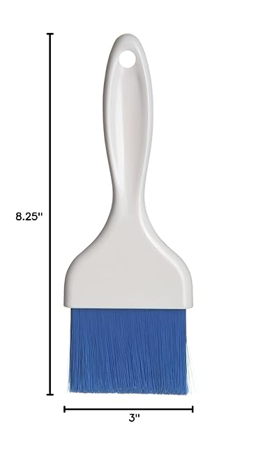 Carlisle FoodService Products 4039214 Galaxy Pastry Brush, 3", Blue