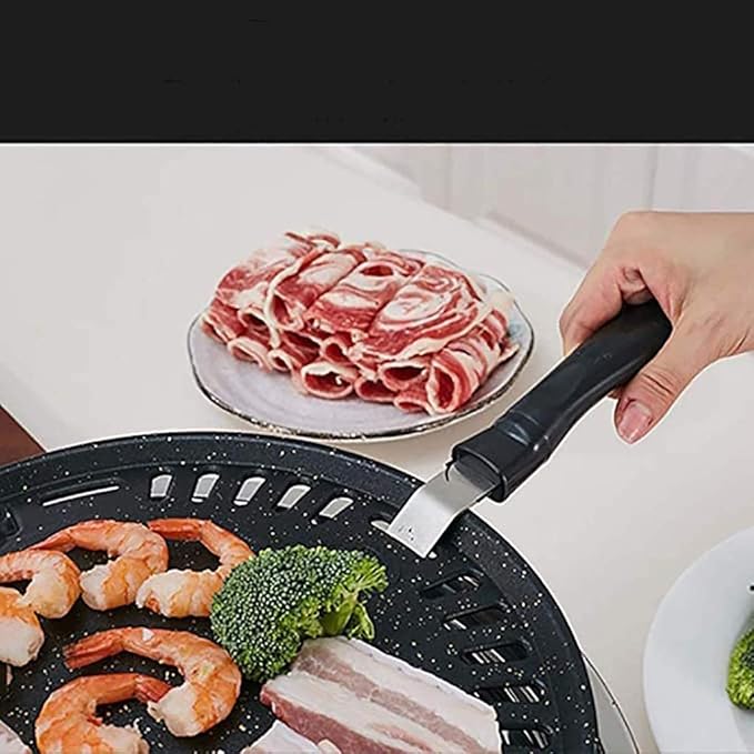 Charcoal Barbecues Grill Household Barbecue, Maifan Stone Anti Stick Coating BBQ