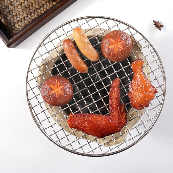 1set Grill Indoor Hibachi Grill Indoor Charcoal Gas Outdoor Barbecue Stove Outdoor Cooking Accessories Old Clay Stove Small Clay Portable