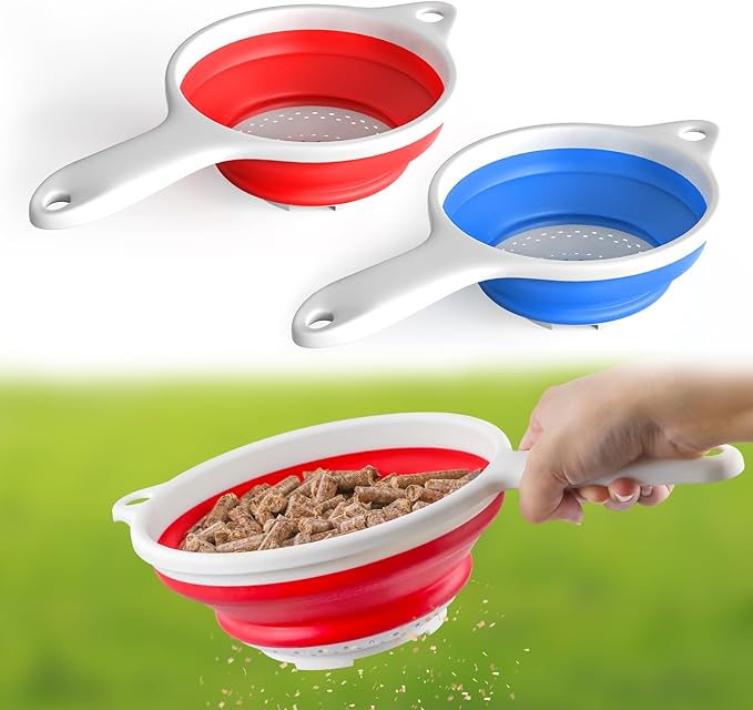 2 Pcs Wood Pellets Sifter, Sifting Pan Sieve Suitable for Traeger Smoke Grill, for Pit Boss Pellet Grill, Perfect Smoker Grill Accessories for Filter Dust from Wood Pellets