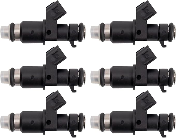 TRQ Fuel Injector Set | For 2004-2008 TL 2003-2007 Honda Accord 2005-2017 Odyssey 2005-2011 Pilot 2006-2014 Ridgeline 2004-2007 Saturn Vue