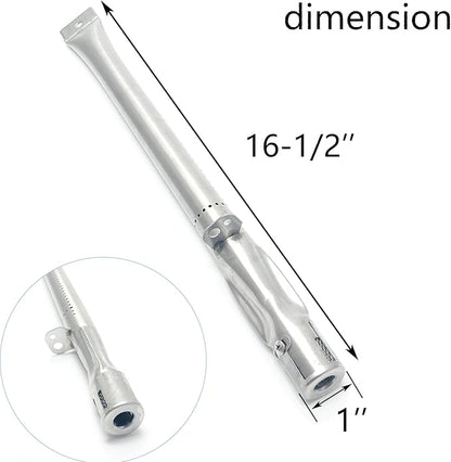 5 Burner 16-1/2" Replacement Parts for Perfect Flame 2518SL-LPG, BBQ Grillware GGPL-2100, GGPL2100 Perfect Flame SGL2008A, SLG2007A, SLG2007B, SLG2007D Gas Grill