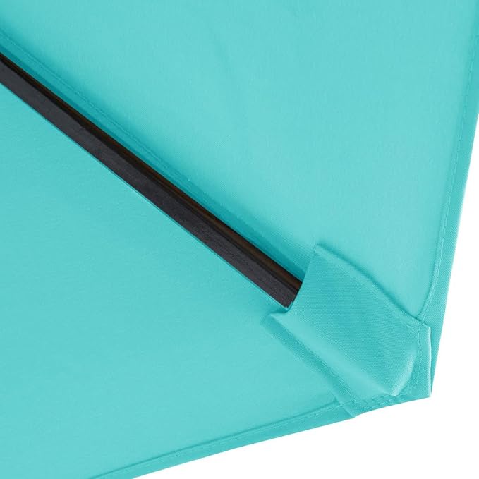 ontheway 11FT Patio Umbrella Enhanced Replacement Canopy Market Table 8 Ribs Umbrella Canopy