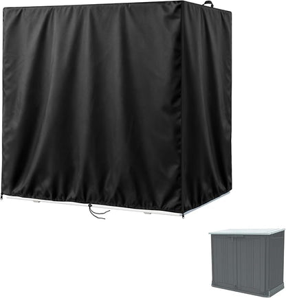 Kasla Outdoor Storage Cabinet Cover, 53"L×29"W×44"H | Heavy-Duty and Waterproof, Fits Storage Shelf, Storage Shed, Deck Box for Kitchen Patio Garden Organization and Storage