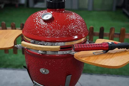 Electric Fire Starter, Carburetor,Charcoal Starter, BBQ Smoker, Grill Starter, Grill lighter Chemical Free Heated Air with Built-In Blower for Dad Gifts (Red)