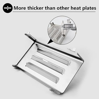 67060 Heat Deflector for Weber Spirit II 200 & 300 Series Grills (2017 and Newer), Replacement Part for Spirit II E210 E220 E310 S210/220 S310, Stainless Steel Heat Deflector for Weber Spirit 2 Parts
