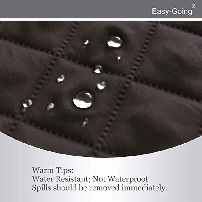 Easy-Going Reversible Couch Cover, 4 Seater Sofa, Chocolate/Chocolate | XX-Large Sofa, Washable Slipcover For Dogs, Water Resistant Mat, Living Room, Non-Slip Sofa Cover, Pet Friendly