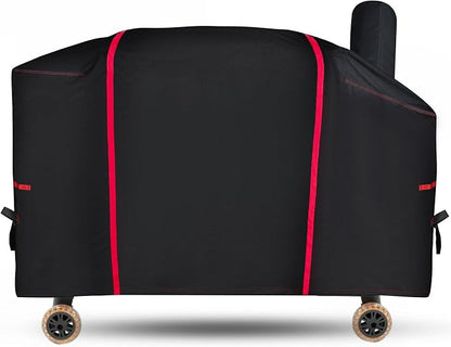 Premium Waterproof Grill Cover for Pit Boss 1100 Pro Series 1260 Triple-Function Combo Grill PB1100PSC2, PB1100PSC1 Sportsman Pellet/Gas Combo 1230 (Sealed-Seam)