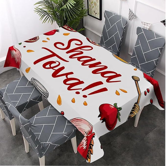 Moslion Tablecloth 60x104 Inch Rectangle Tablecloth for Picnic BBQ Kitchen