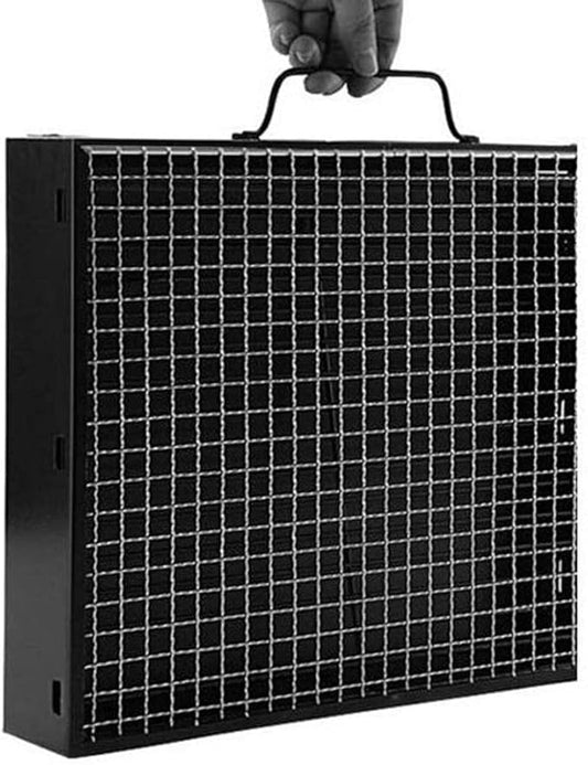 Portable Charcoal Grill for Camping BBQ, Outdoor Barbecue Grill Rack, Stainless Steel Charcoal Grills BBQ for Family Picnic, Camping Grill for 2-3 People,A-1