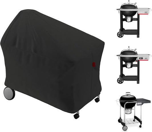 Grill Cover Fits Weber Performer Base 22" Charcoal Grills & 22" Performer Smart Charcoal Grill, Compared to Weber 7151,Outdoor Waterproof BBQ Cover 42.5"" W x 28"" D x 40"" H